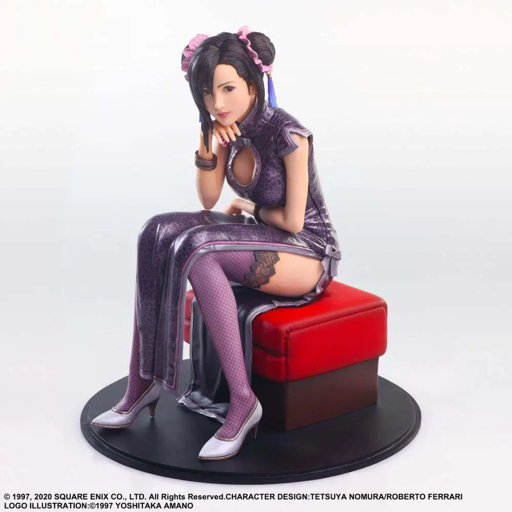 Figurine ffvii remake tifa sporty dress staticart
